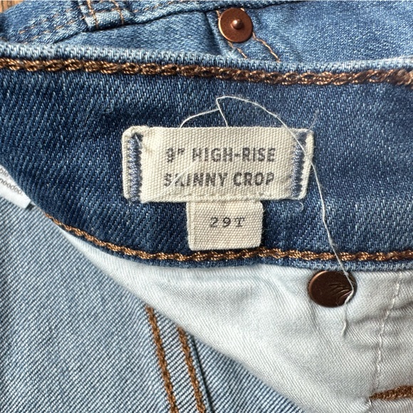 Madewell 9” High-Rise Skinny Crop. 29T - Picture 4 of 4